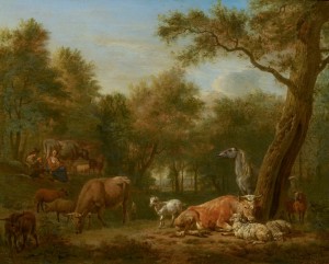 Landscape cattle